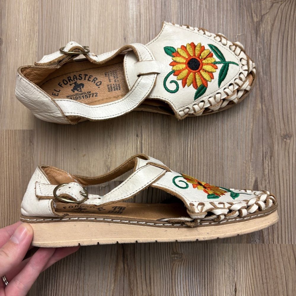 El Forastero Huarache Leather Sandals - Picture 5 of 8